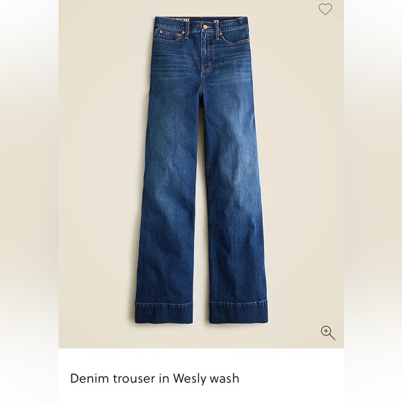 J. Crew Blue Flare & Wide Leg Jeans - Picture 3 of 11
